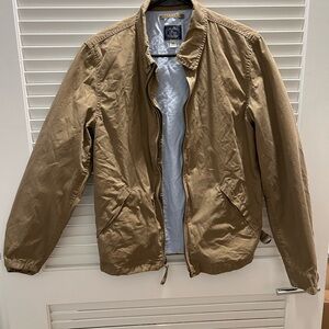 J. Crew Pale Hickory Point-Collar Cotton Jacket